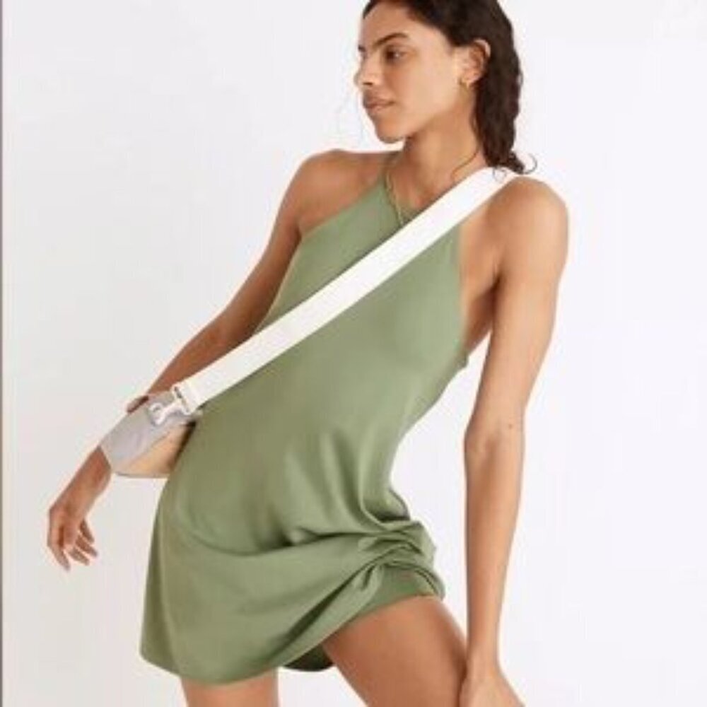 Madewell‎ MWL Green Racerback Flex 2.0 Activewear Dress